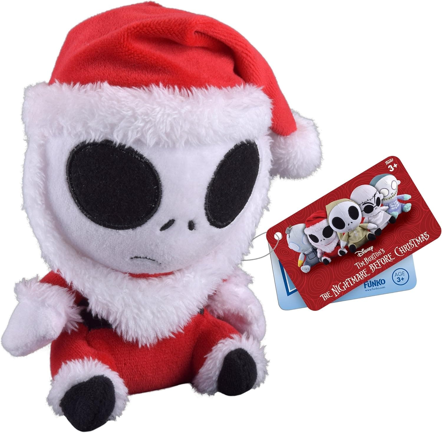 Funko Mopeez: The Nightmare Before Christmas - Santa Jack Skellington Plush