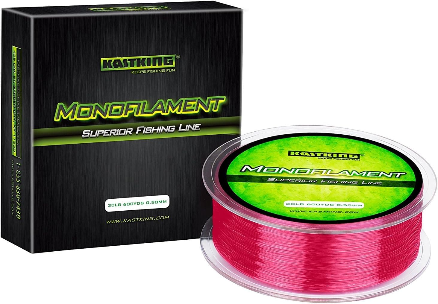 KastKing World's Premium Monofilament Fishing Line - Paralleled Roll Track - Strong and Abrasion Resistant Mono Line - Superior Nylon Material Fishing Line - 2015 ICAST Award Winning Manufacturer