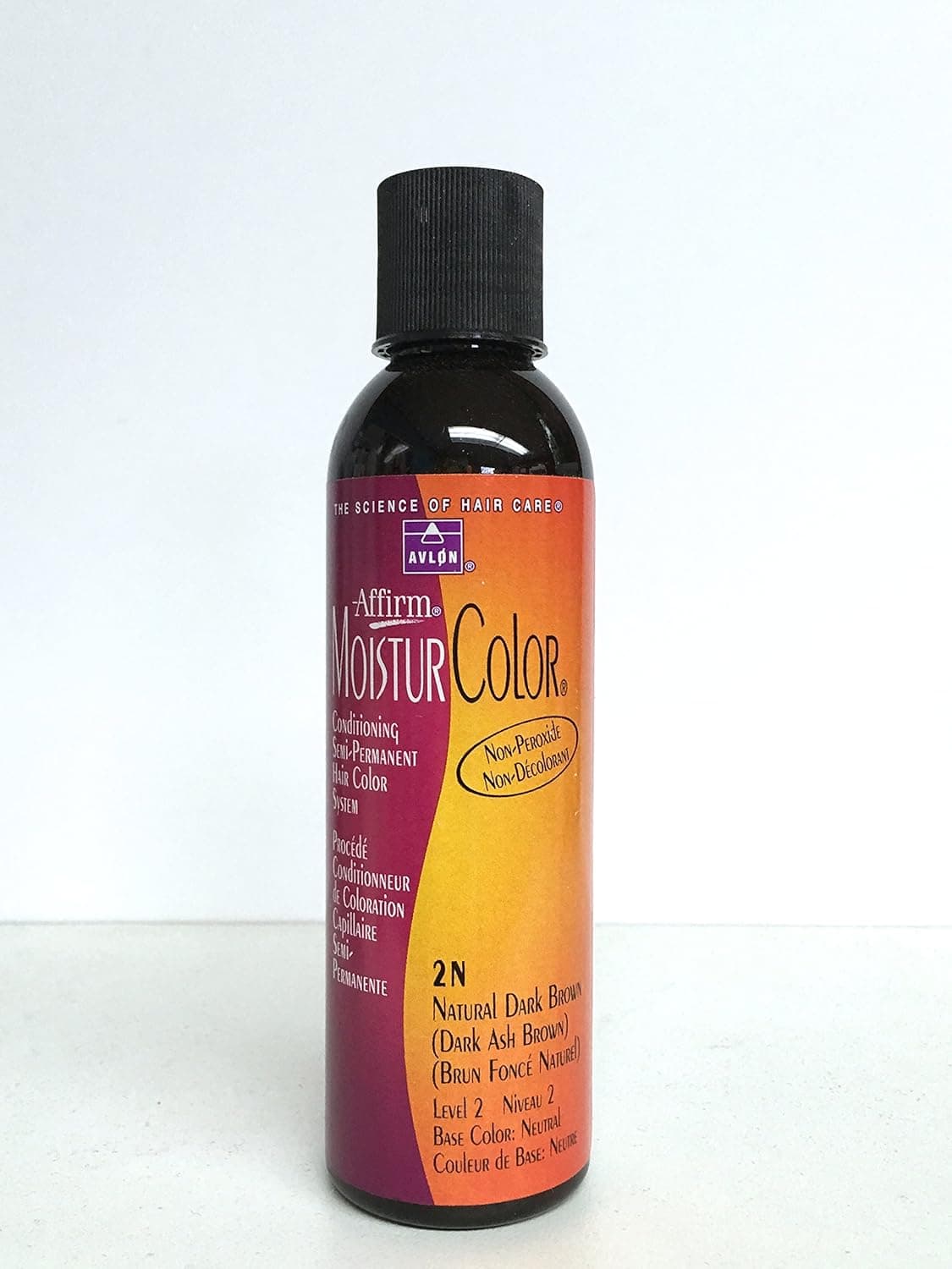 Avlon Affirm Moistur Semi-Permanent Hair Color System, 2N Natural Dark Brown