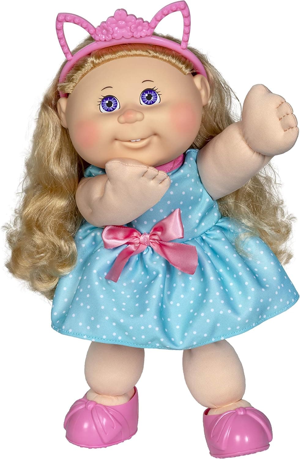 Cabbage Patch Kids 14" Kids - Blonde Girl (Polka-dot Party Outfit)
