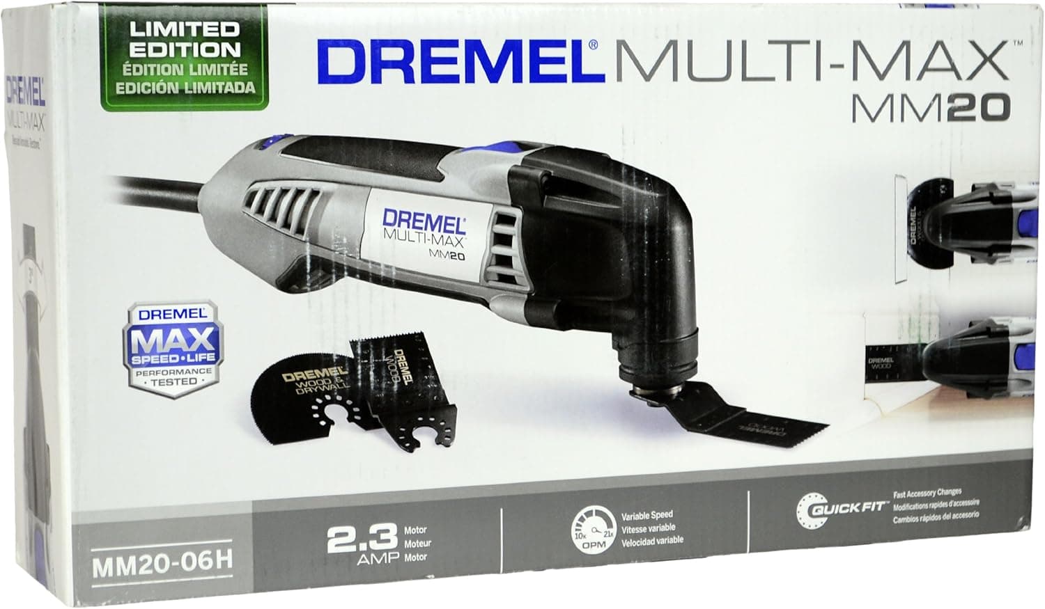 Dremel MM20-06H Multi-Max 120v Limited Edition Oscillating Tool Kit