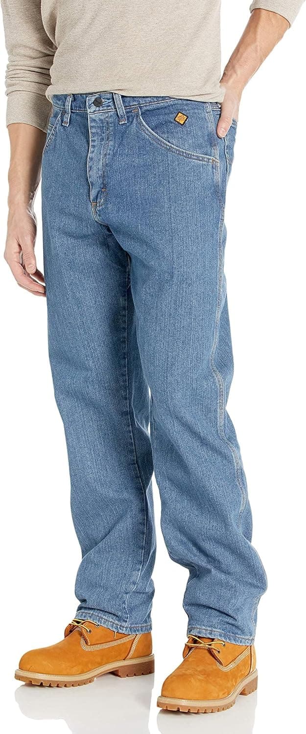 Wrangler Riggs Workwear Men's FR Cool Vantage Relaxed Fit Jean