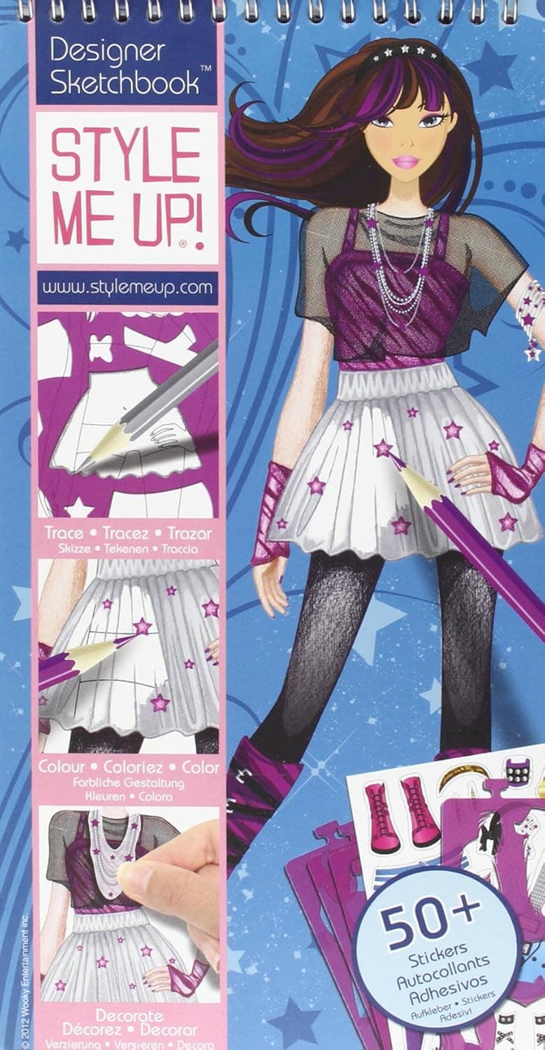 Wooky Designer Studio Sketchbook Rock Star