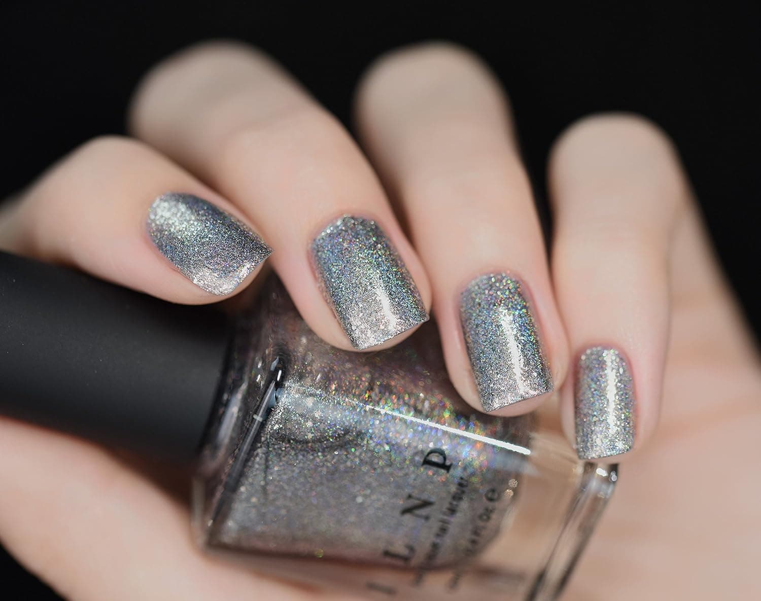 ILNP First Class - Metallic Silver Holographic Nail Polish
