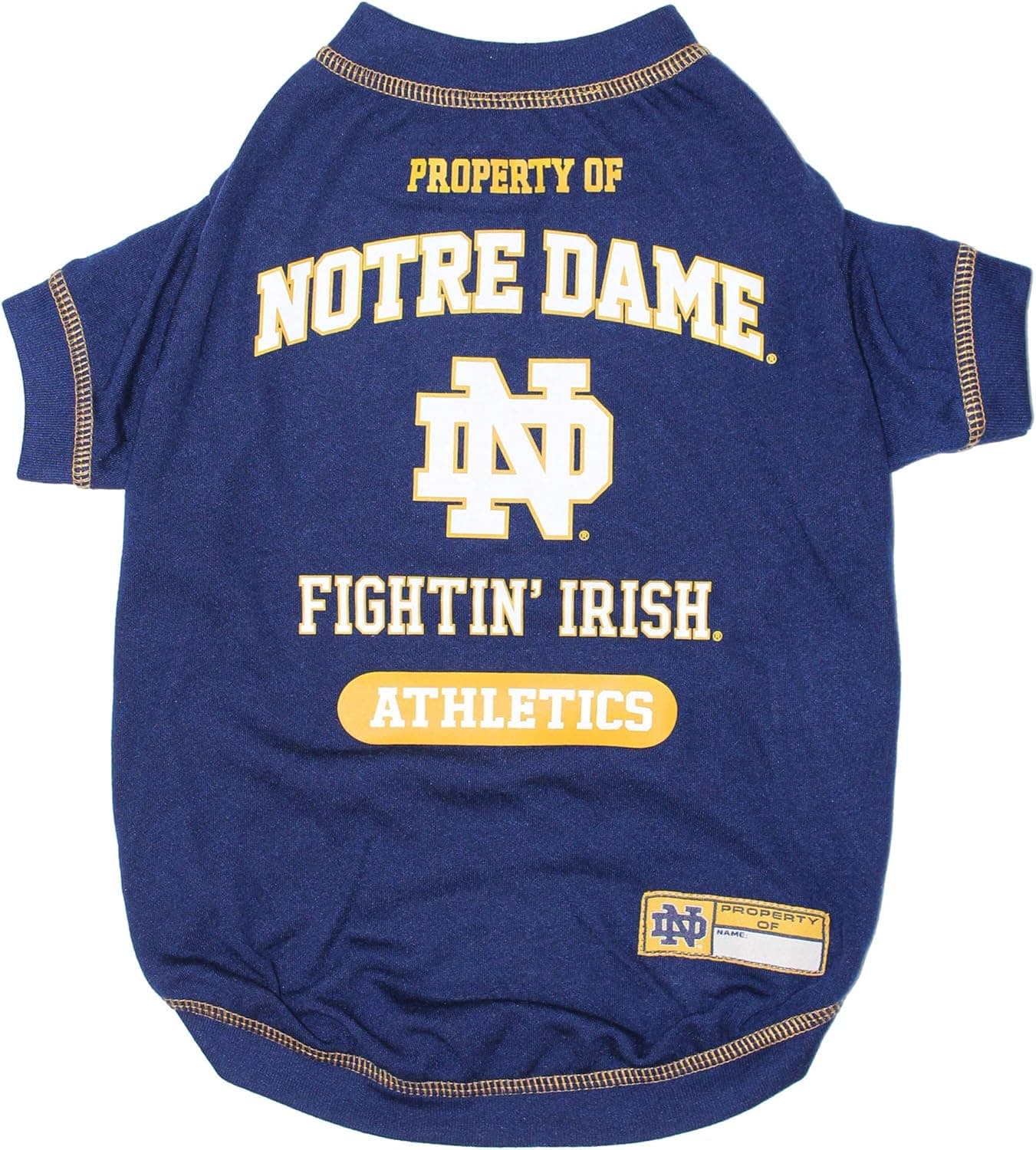 Pets First NCAA Notre Dame Fighting Irish Tee Shirt, Small (ND-4006-SM)