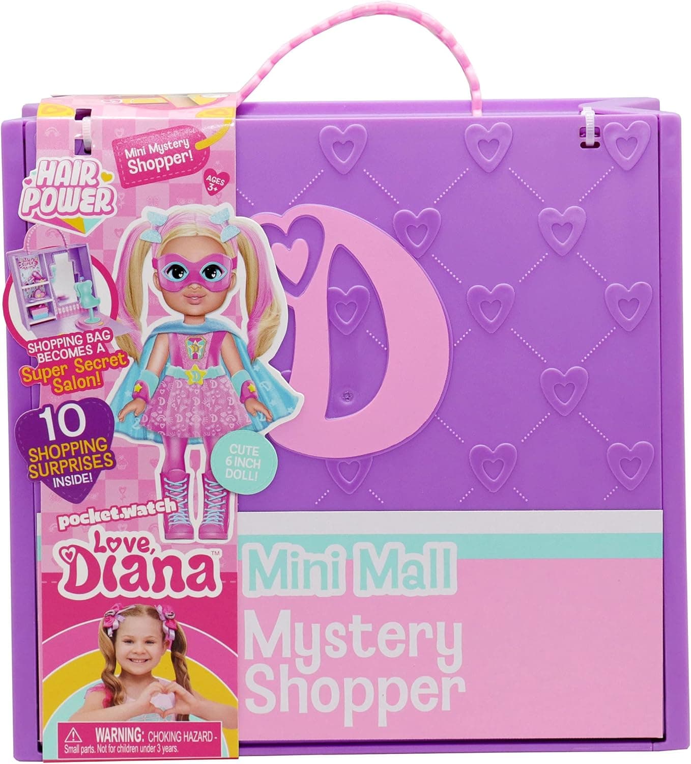 Love, Diana 919602.002 Super Secret Salon-Mini Mall Mystery Shopper, Mixed Colours