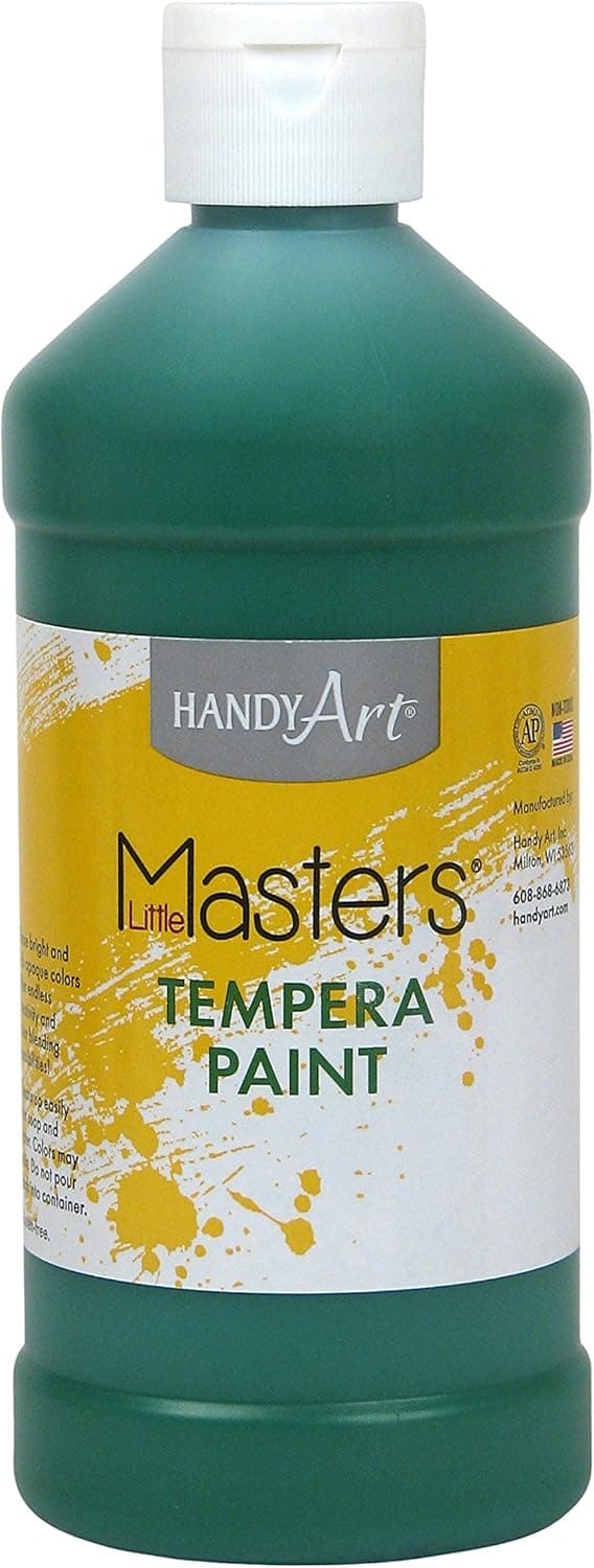 Handy Art Little Masters Tempera Paint 16 ounce, Green