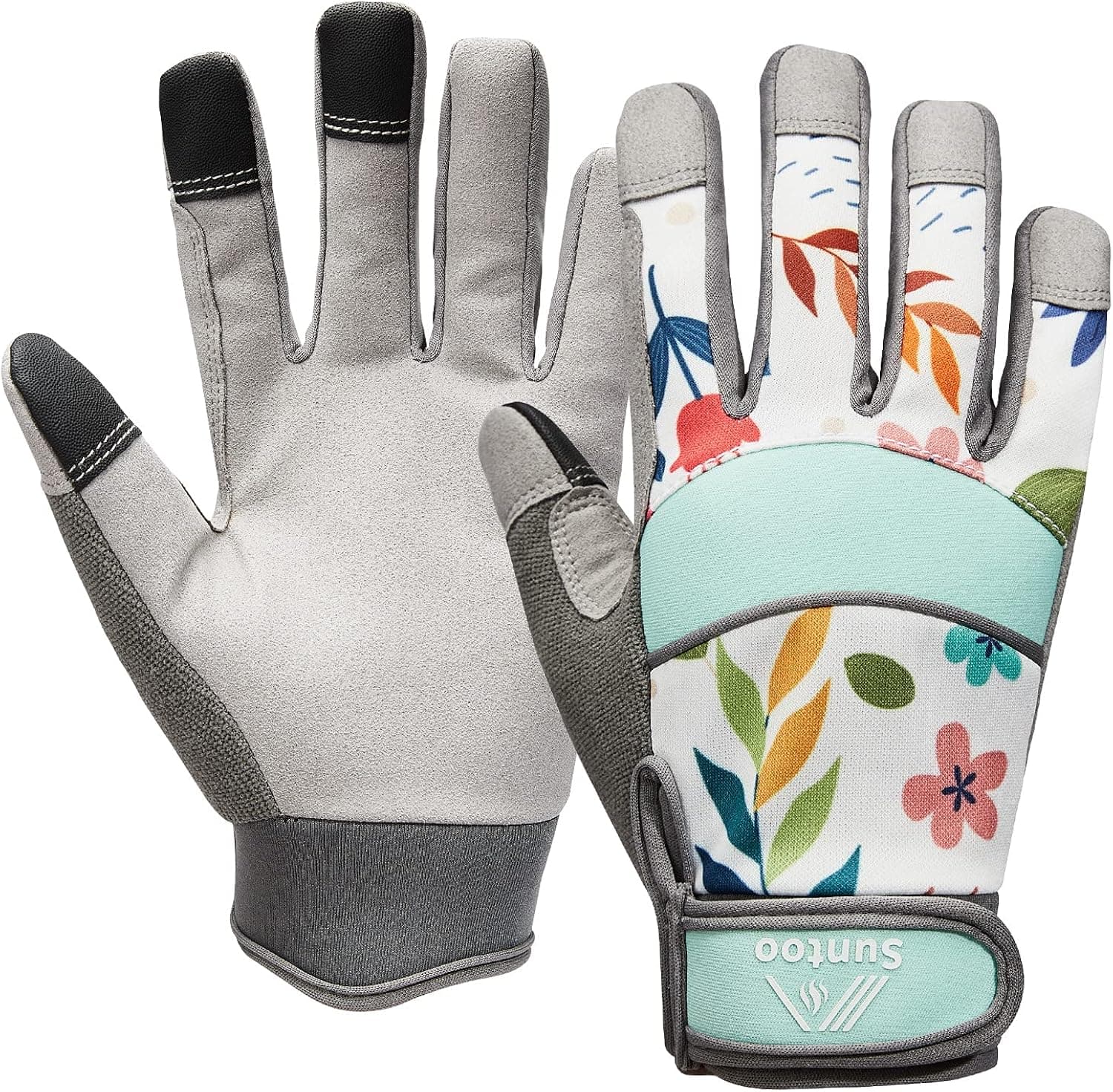 Suntoo Work Gloves for Mechanic With Grip for Men Safety Protection Kevlar Fiber Gloves for Garden