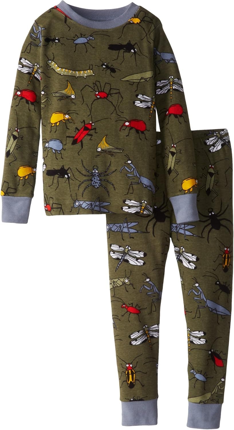 Hatley Little Boys' Pajama Set - Fun Bugs
