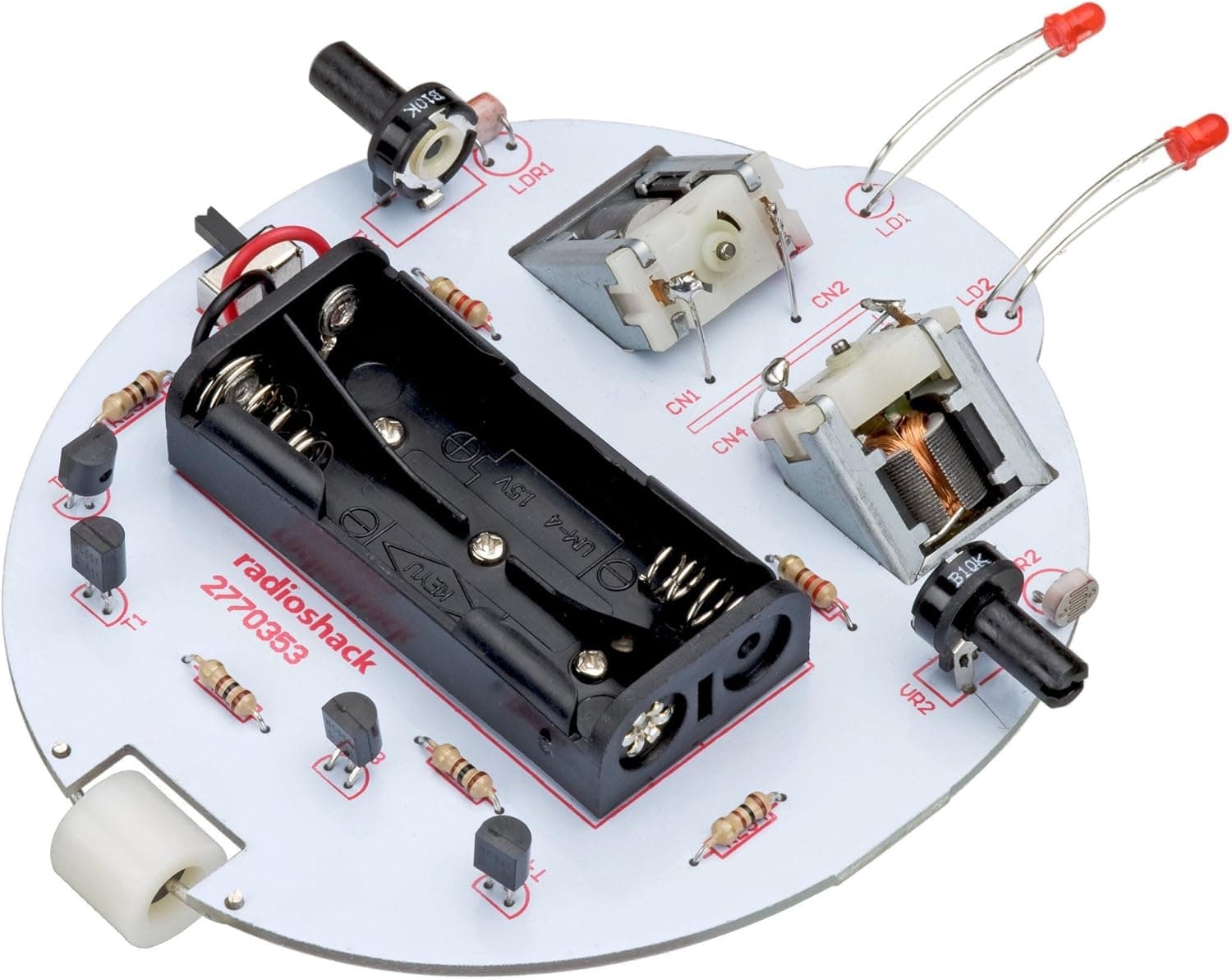 RadioShack Photosensitive Running Microbug Kit