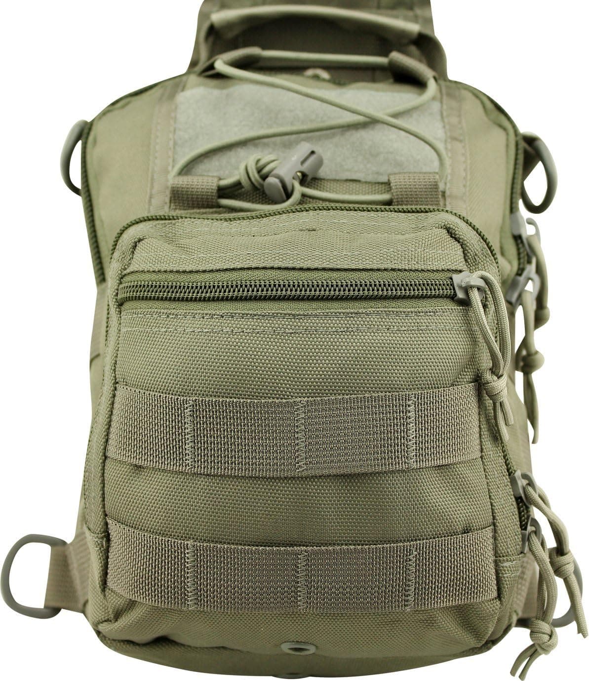 Vie Force Heavy Duty Tactical MOLLE Shoulder Bag Made with Water Resistant Anti Scratch 900D Oxford. Ideal For Hunting, Shooting Range, EDC, Travel, Medical kit