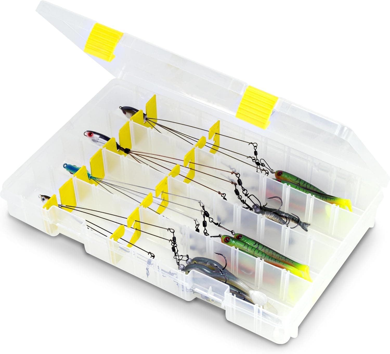 Plano Alabama Rig Box - 3700 size with yellow dividers