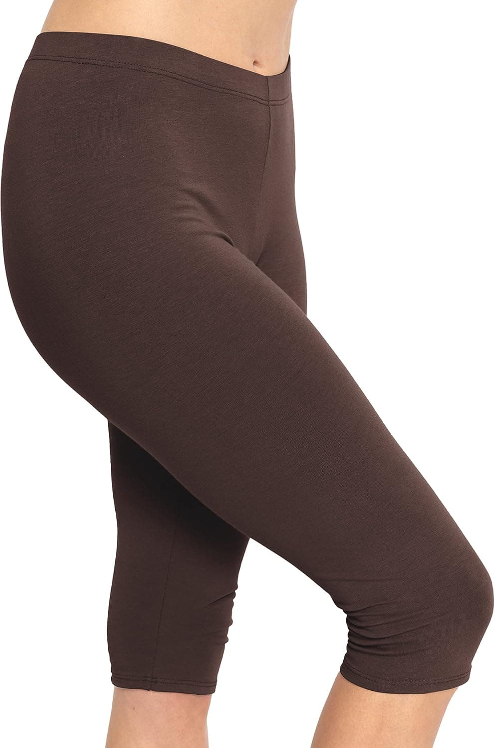 Women's and Plus Size Knee Length and Ankle Length Leggings | X-Small- 7X Adult