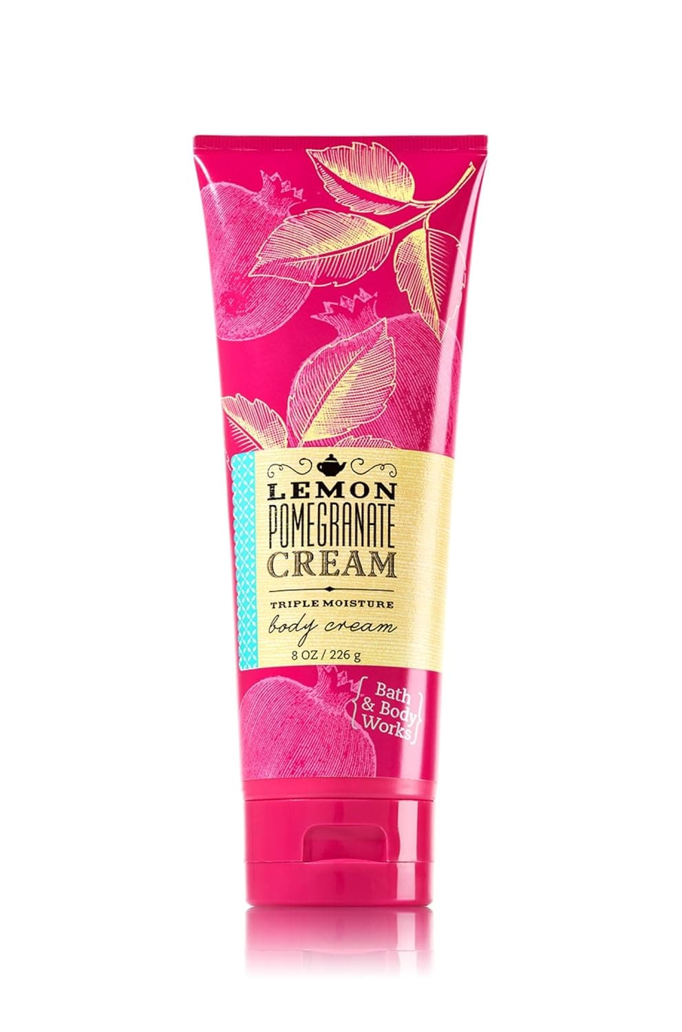 Bath & Body Works Lemon Pomegranate Cream Body Cream 8 Oz.