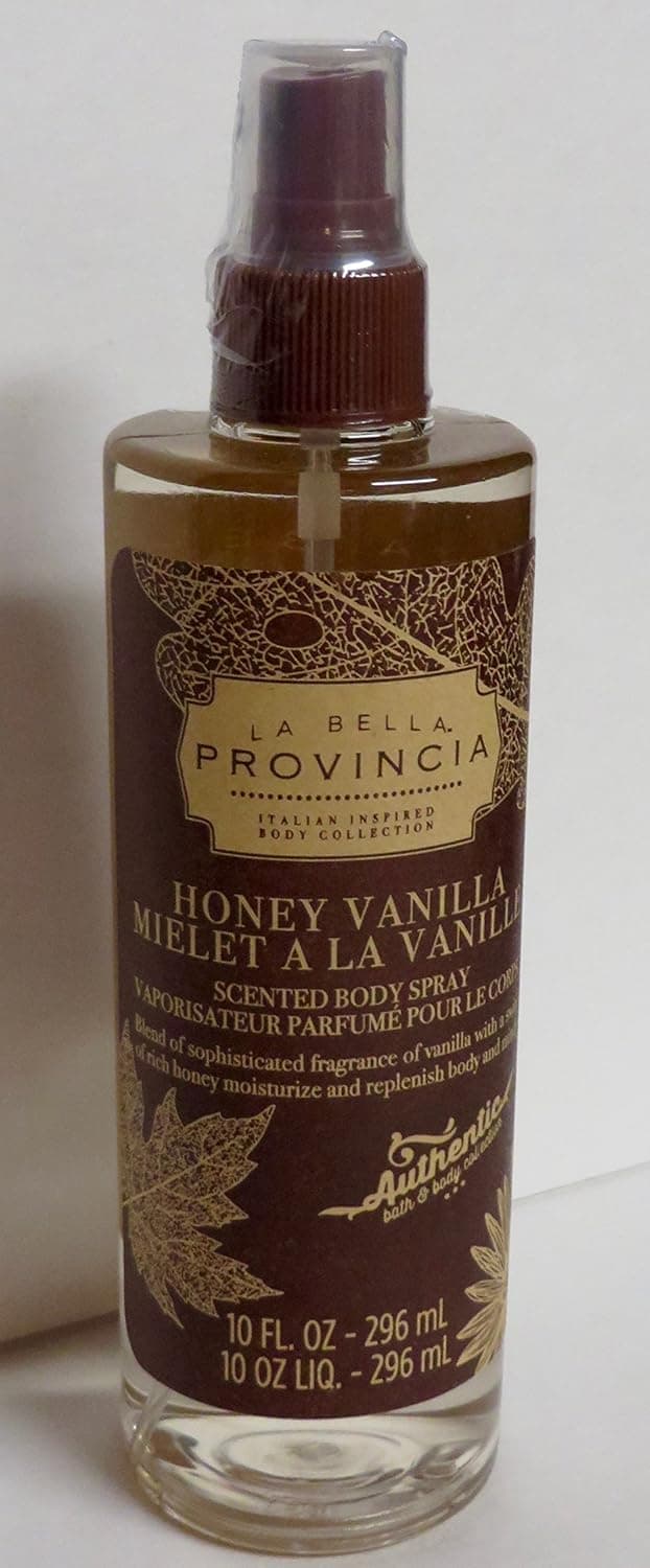 La Bella Provincia Honey Vanilla Body Spray 10 oz.