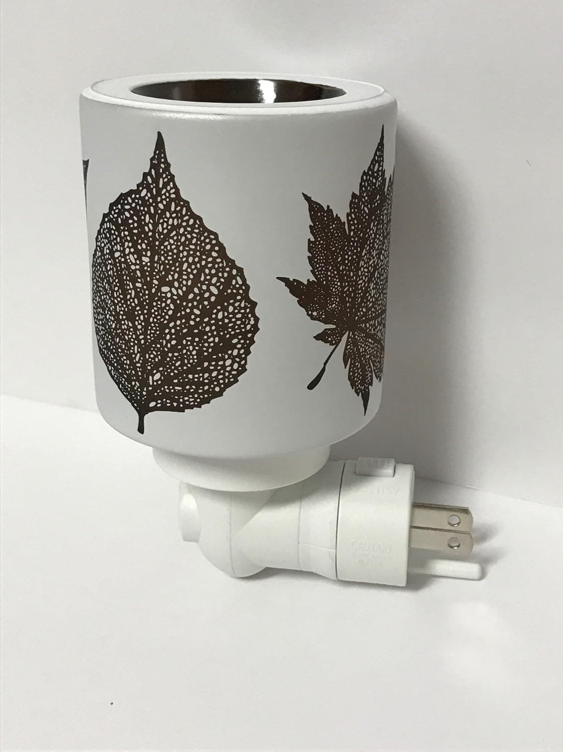 Scentsy Amber Leaves Mini Night Light Plug-in Warmer