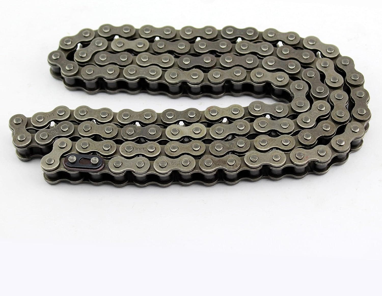 DONGFANG 428H Heavy Duty Natural Motorcycle Non O-Ring Chain 136 130 124 122 120 116 110 102 100 58 Links with 1 Connecting Link