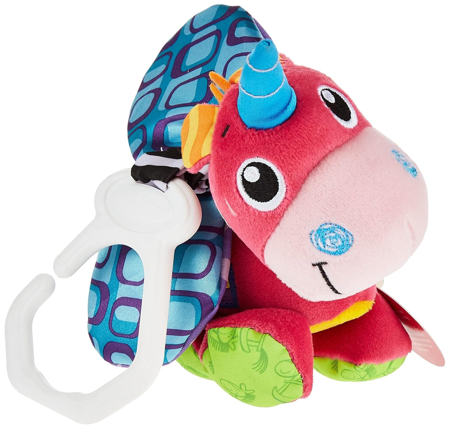 Playgro 0183049 Baby Pull Toy, Flapping Wings Groovy Mover Unicorn