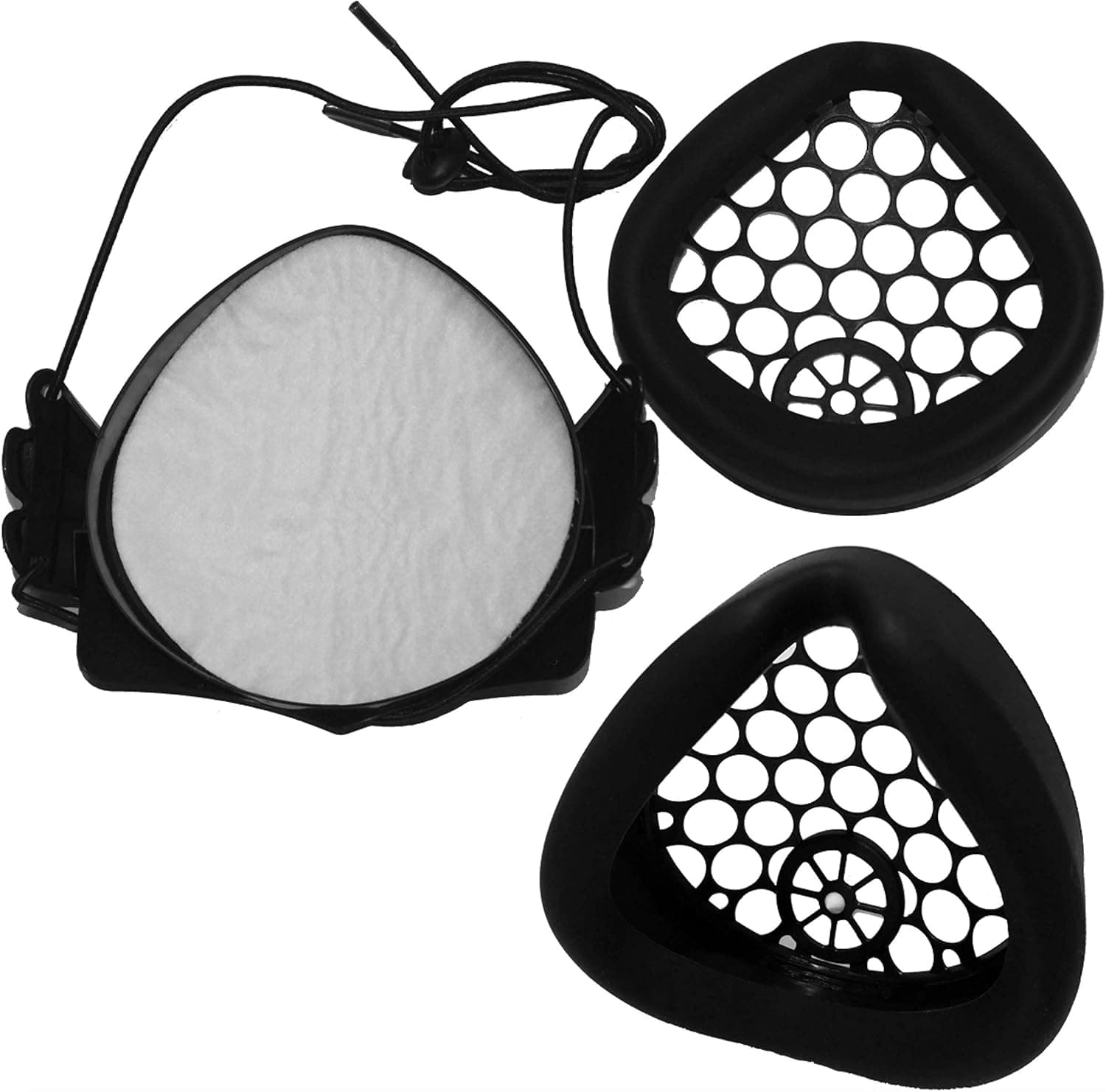 NXTGEN EasyFlow Mask | Reusable Respirator | M-L Size Without Valved Filters