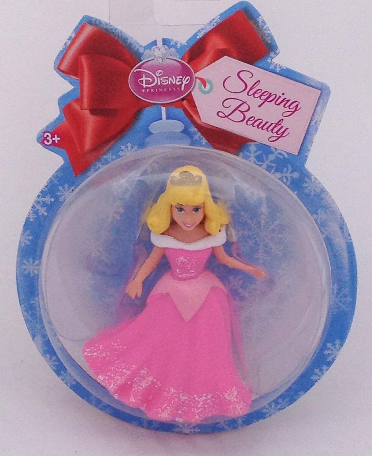 Disney Princess Favorite Moments Aurora Sleeping Beauty Plastic Doll in Ornament bulb