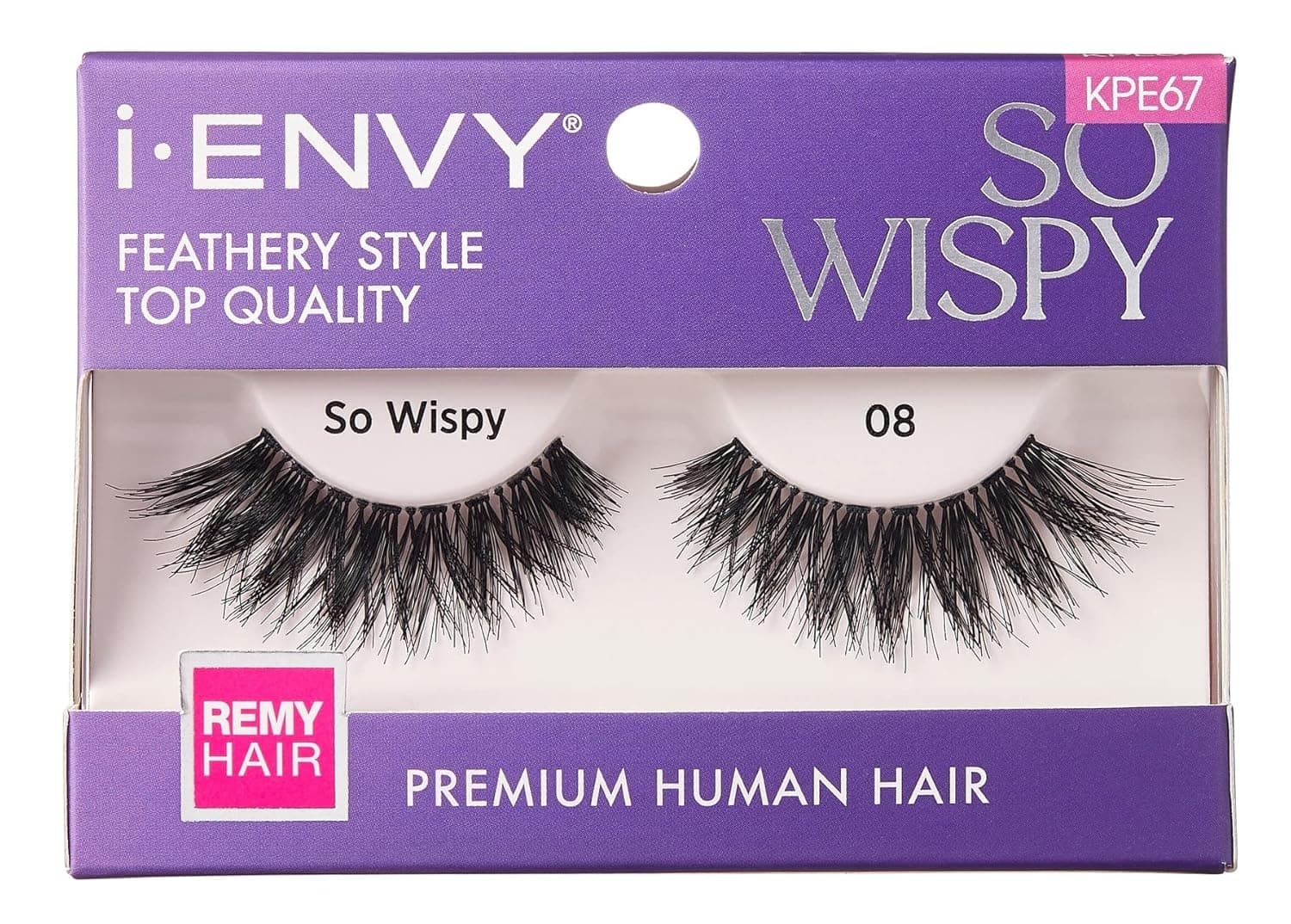 Kiss I Envy So Wispy 08 Lashes (Pack of 6)
