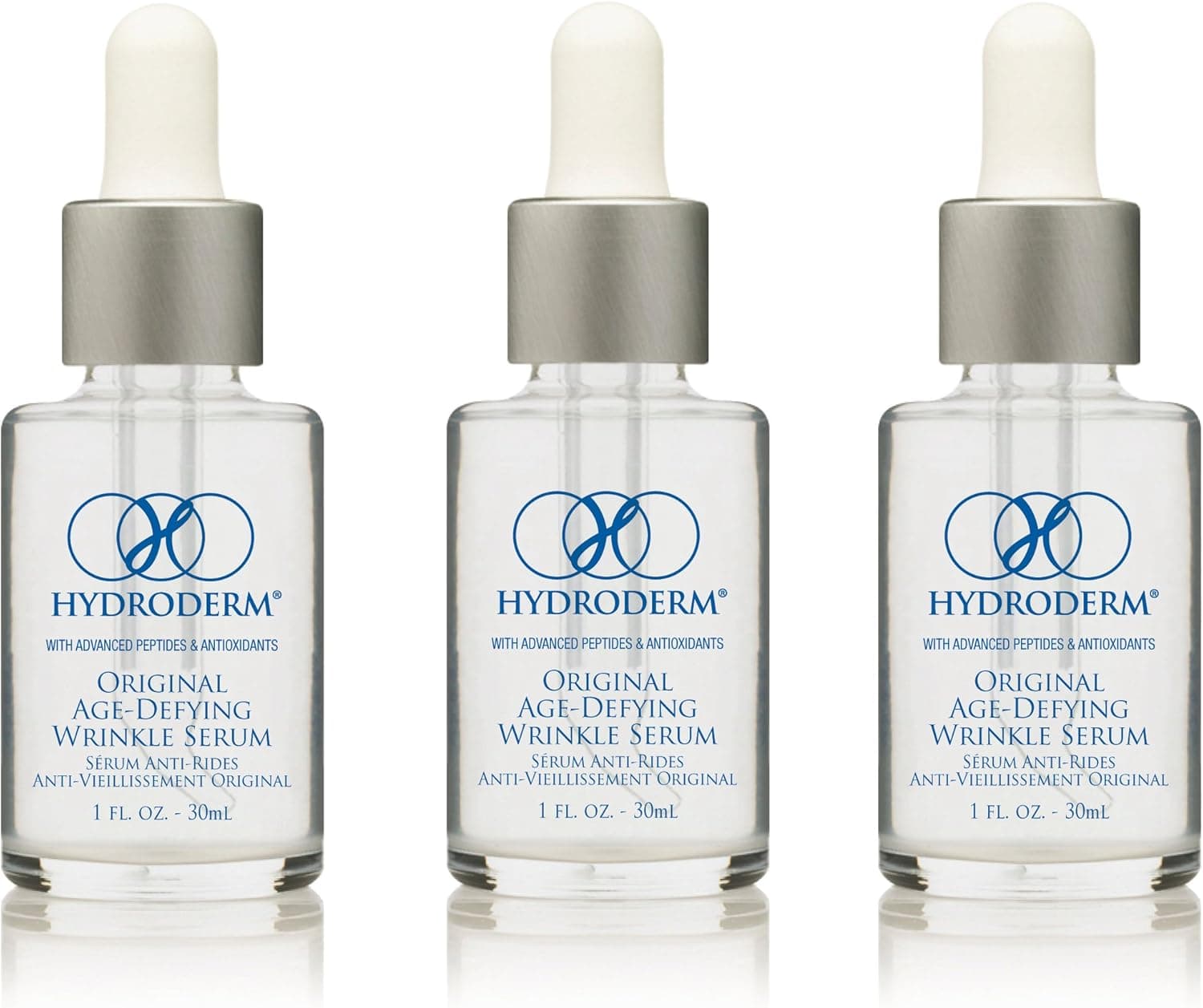 Hydroderm Original Age-Defying Wrinkle Serum (Pack of 3, 30ml each)