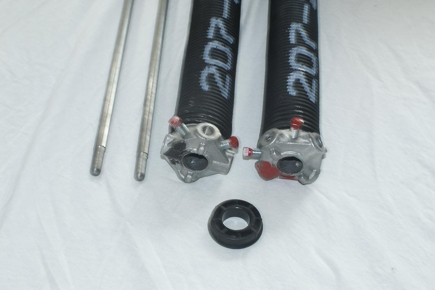 Pair of 207 X 2" X 26" Garage Door Torsion Springs with Winding Bars