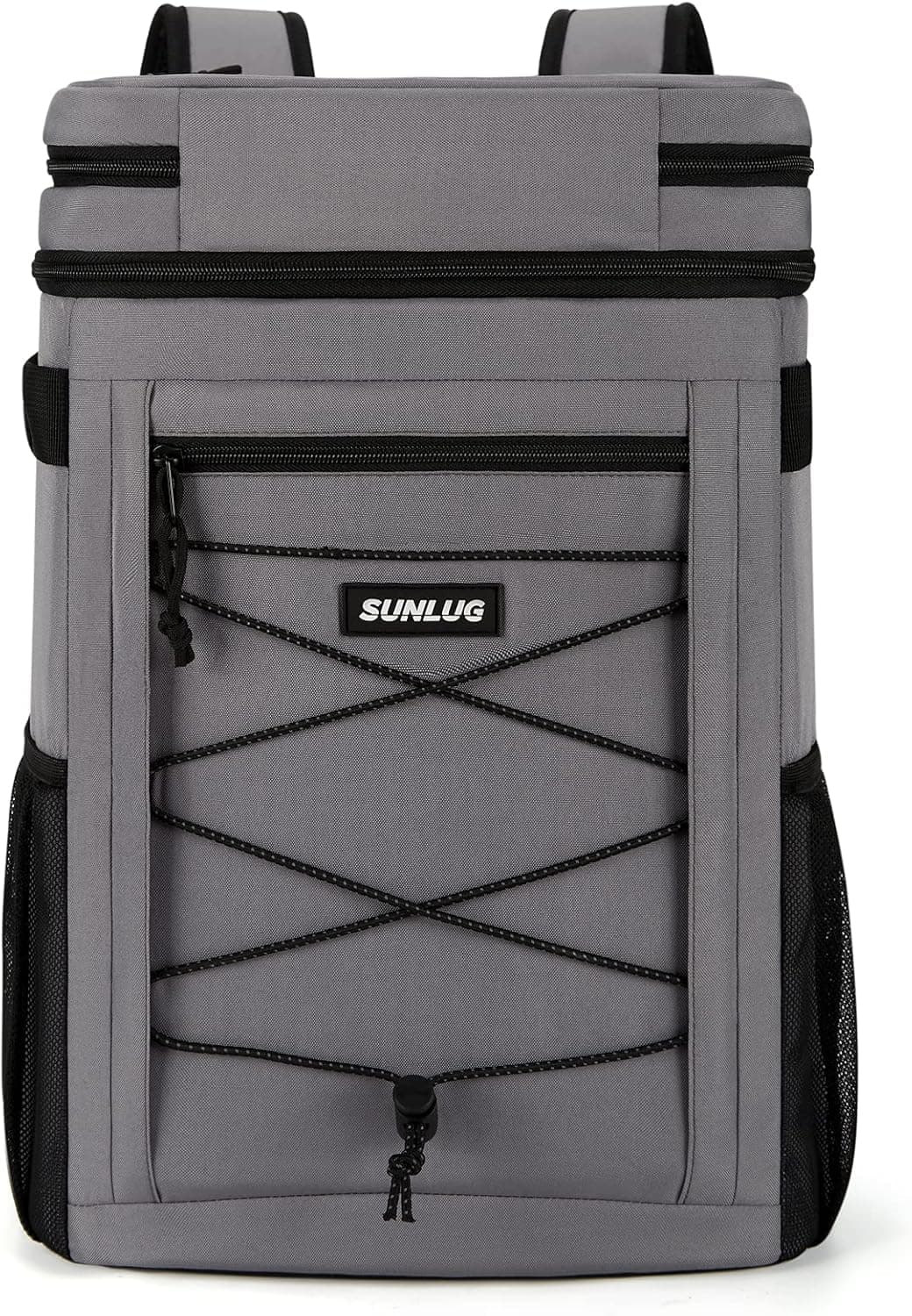 SUNLUG Cooler Backpack 30 Cans Insulated Leakproof, Soft Backpack Cooler Large Capacity for Men Women to Picnics, Beach, Camping, Hiking, Fishing