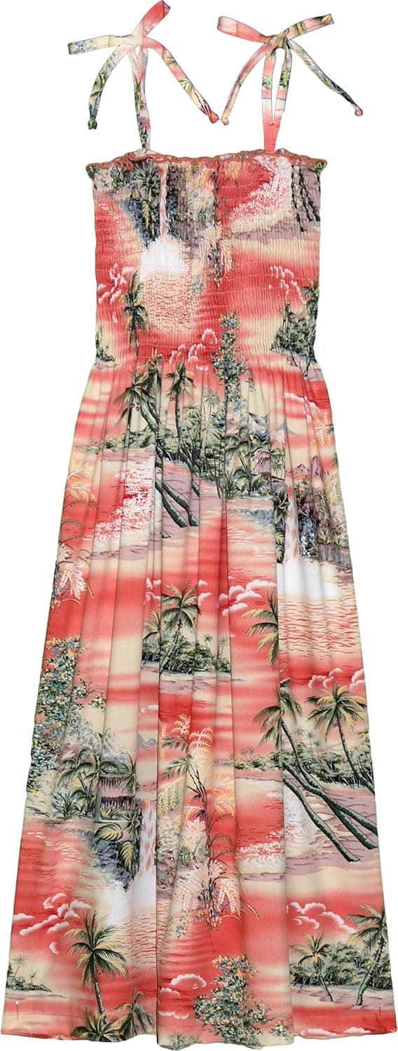 RJC Womens Paradise Island Surf Elastic Tube Top Sundress