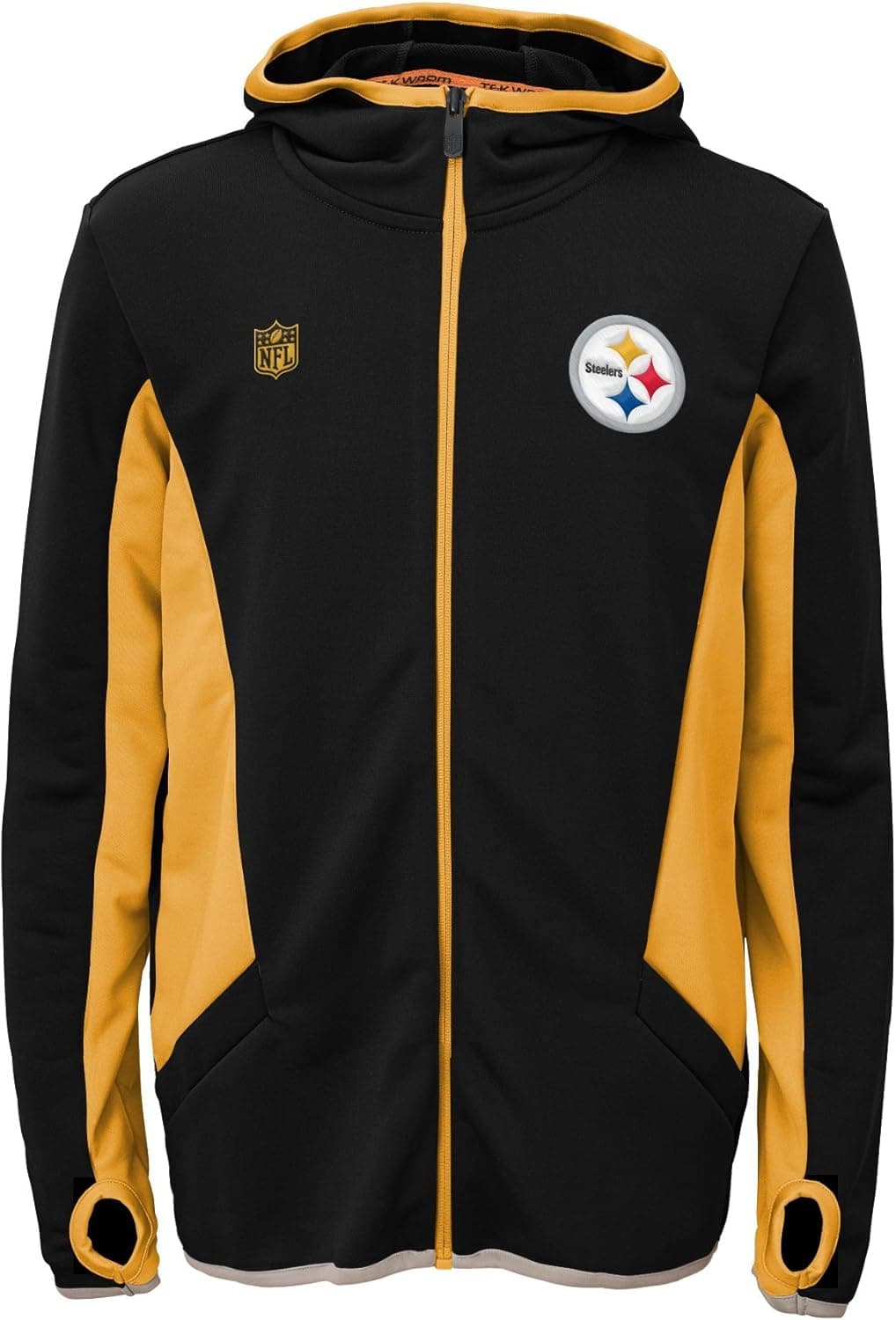 Outerstuff NFL Youth Boys 8-20 Strike Full Zip Hoodie