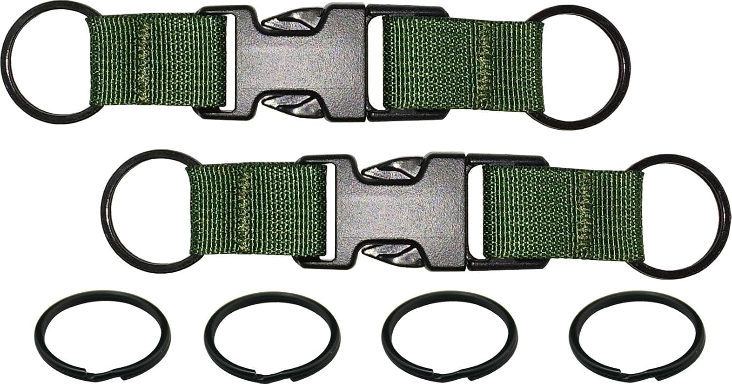 Fire Force Detachable Quick Release Key Ring Made in USA