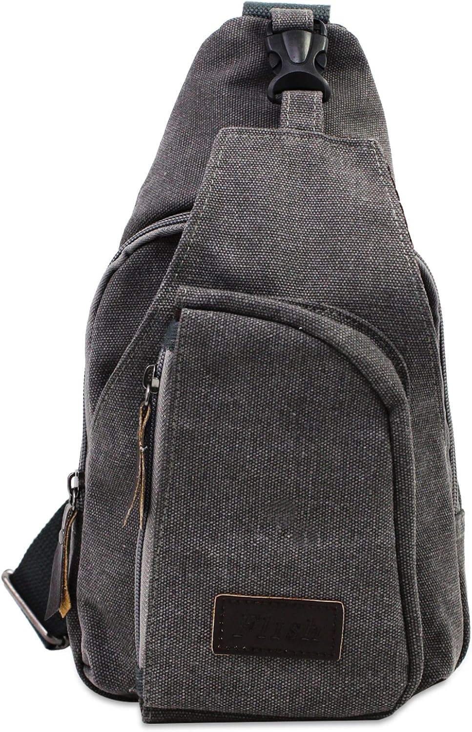 AIKE Men Canvas Shoulder Casual Bag Sling Chest Bag Traveling Bag