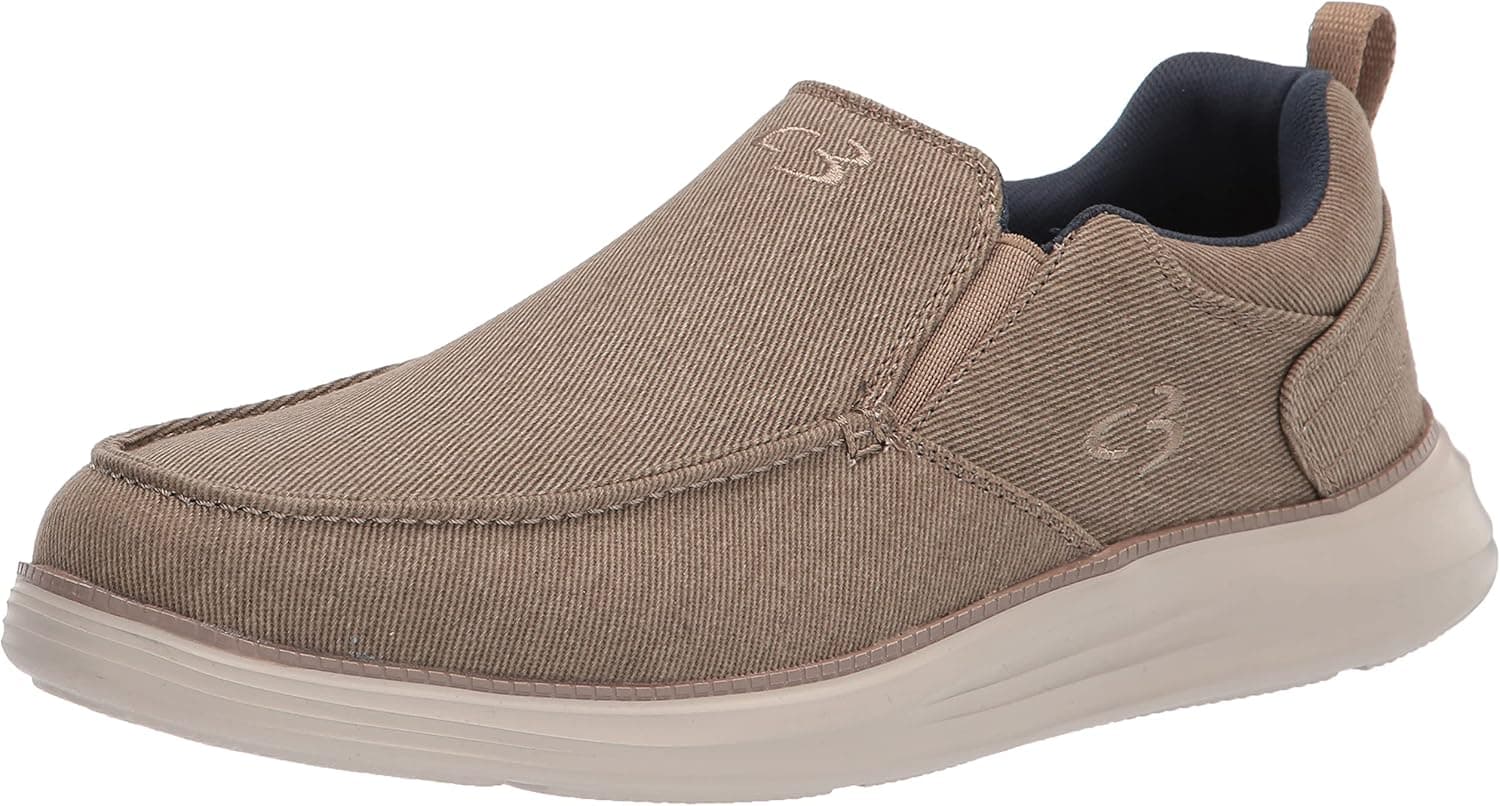 Concept 3 by Skechers Men's Fortsen Canvas Slip-on Sneaker