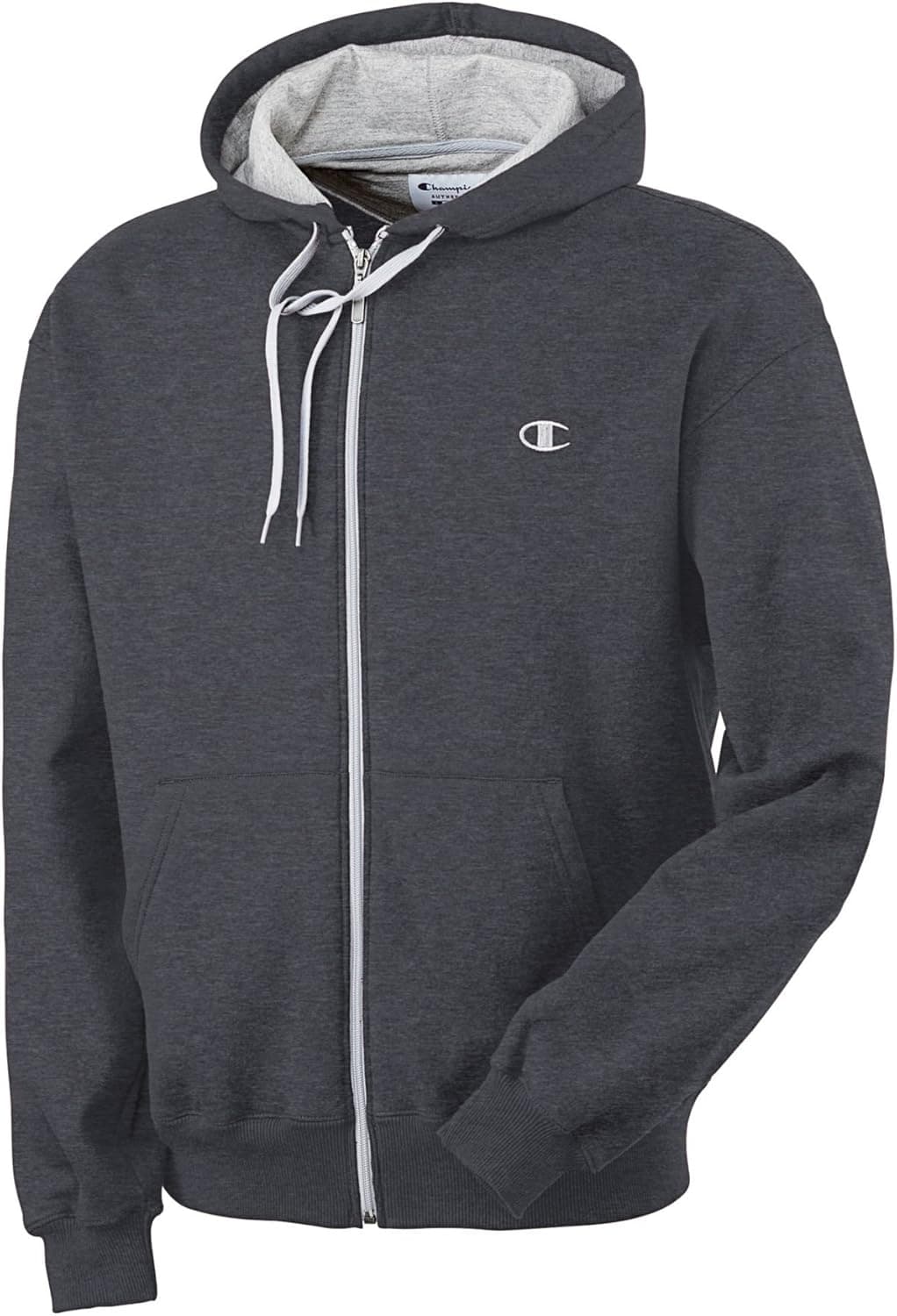Champion Men's Double Dry Classic Fleece Full Zip Hood