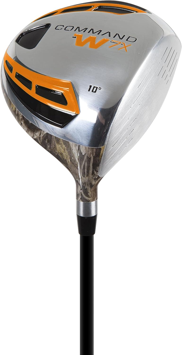Pinemeadow Golf Men's Command W7X Camo Driver, Right Hand, Graphite, 10-Degree, Regular