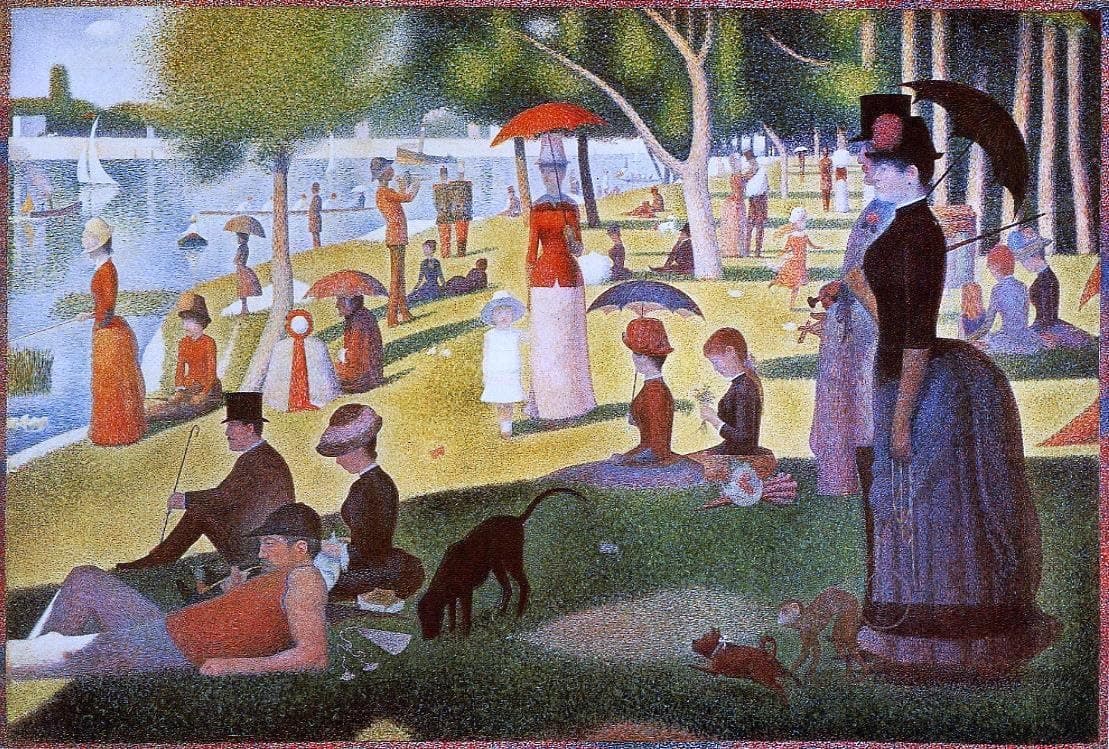 Georges Seurat A Sunday Afternoon on The Island of La Grande Jatte - 18" x 27" Premium Archival Print