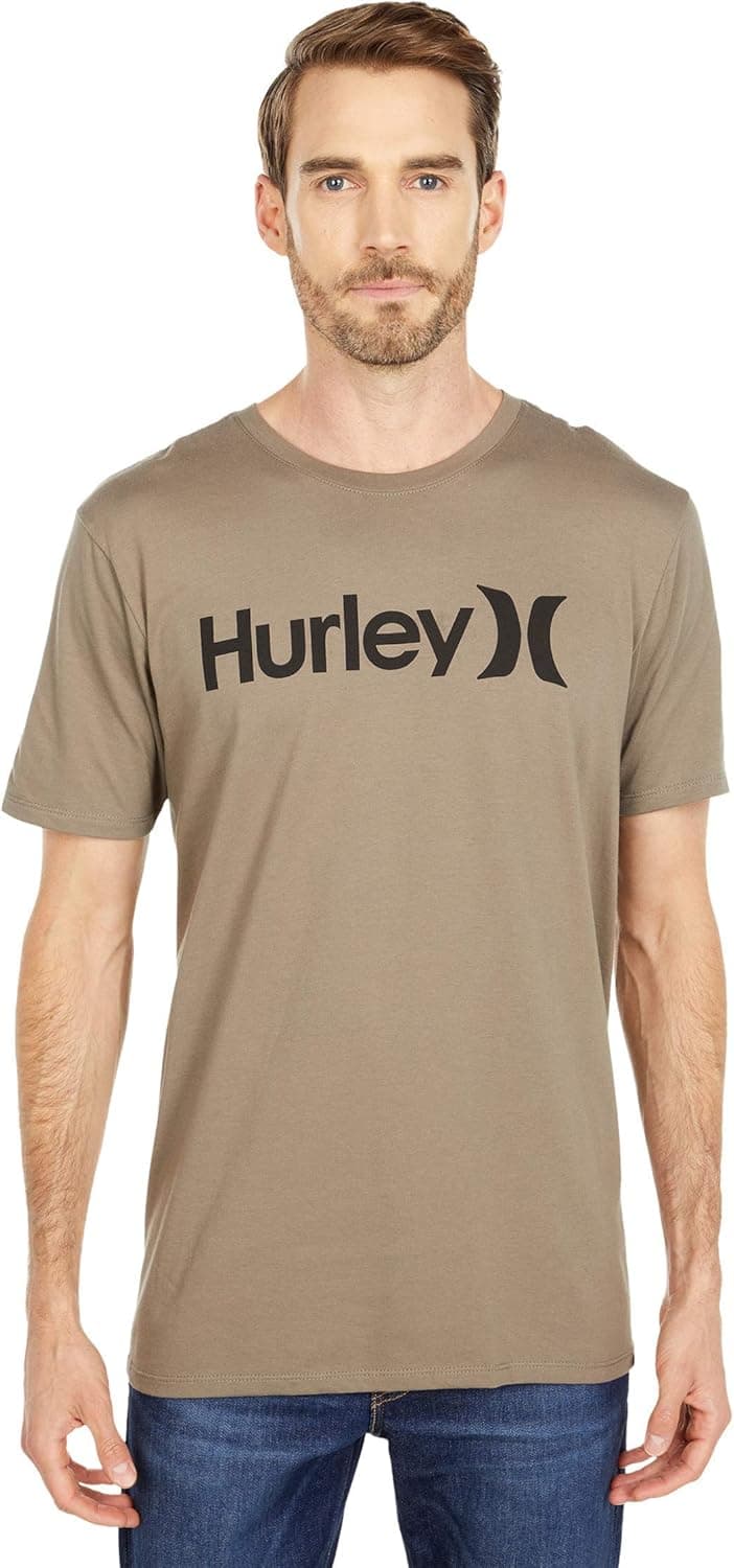 Hurley Men's Premium One and Only Solid Short Sleeve T-Shirt