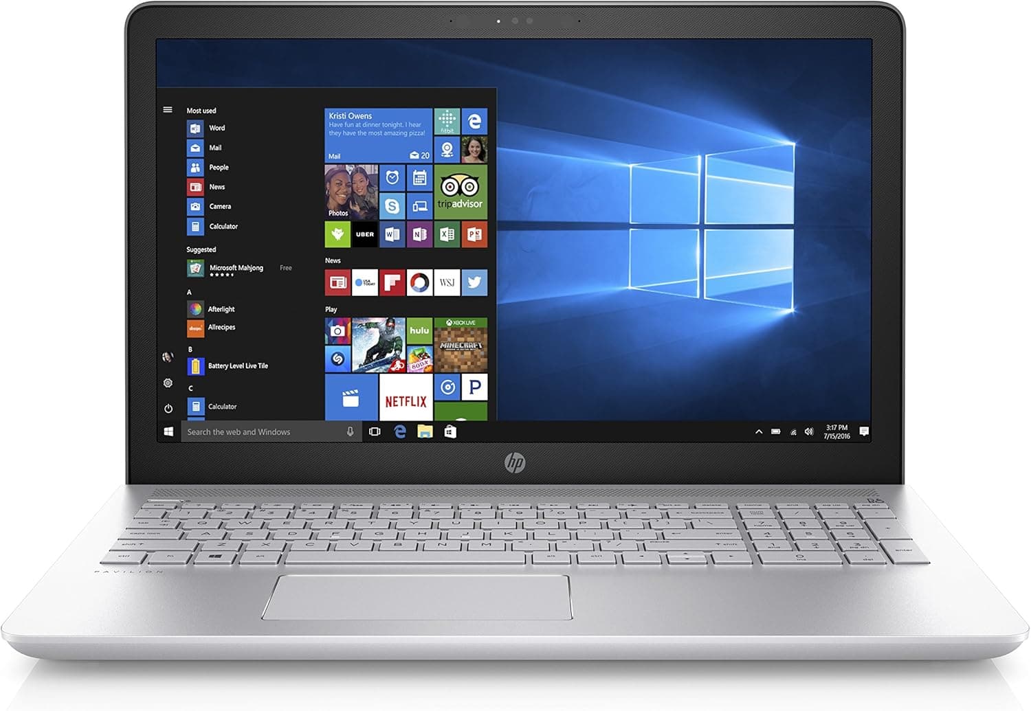 2018 Premium Newest HP 15.6 Inch Touchscreen WLED Backlit Display Laptop (Intel Core i5-7200U Processo up to 3.1 GHz, 12GB DDR4 RAM, 512GB SSD, WiFi, Bluetooth, B&O Audio, Windows 10)