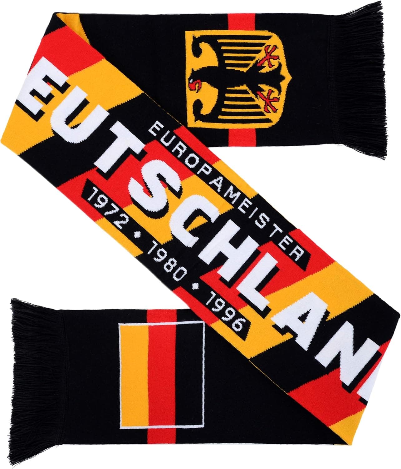 Euroscarves Germany Deutschland Soccer HD Knit Scarf