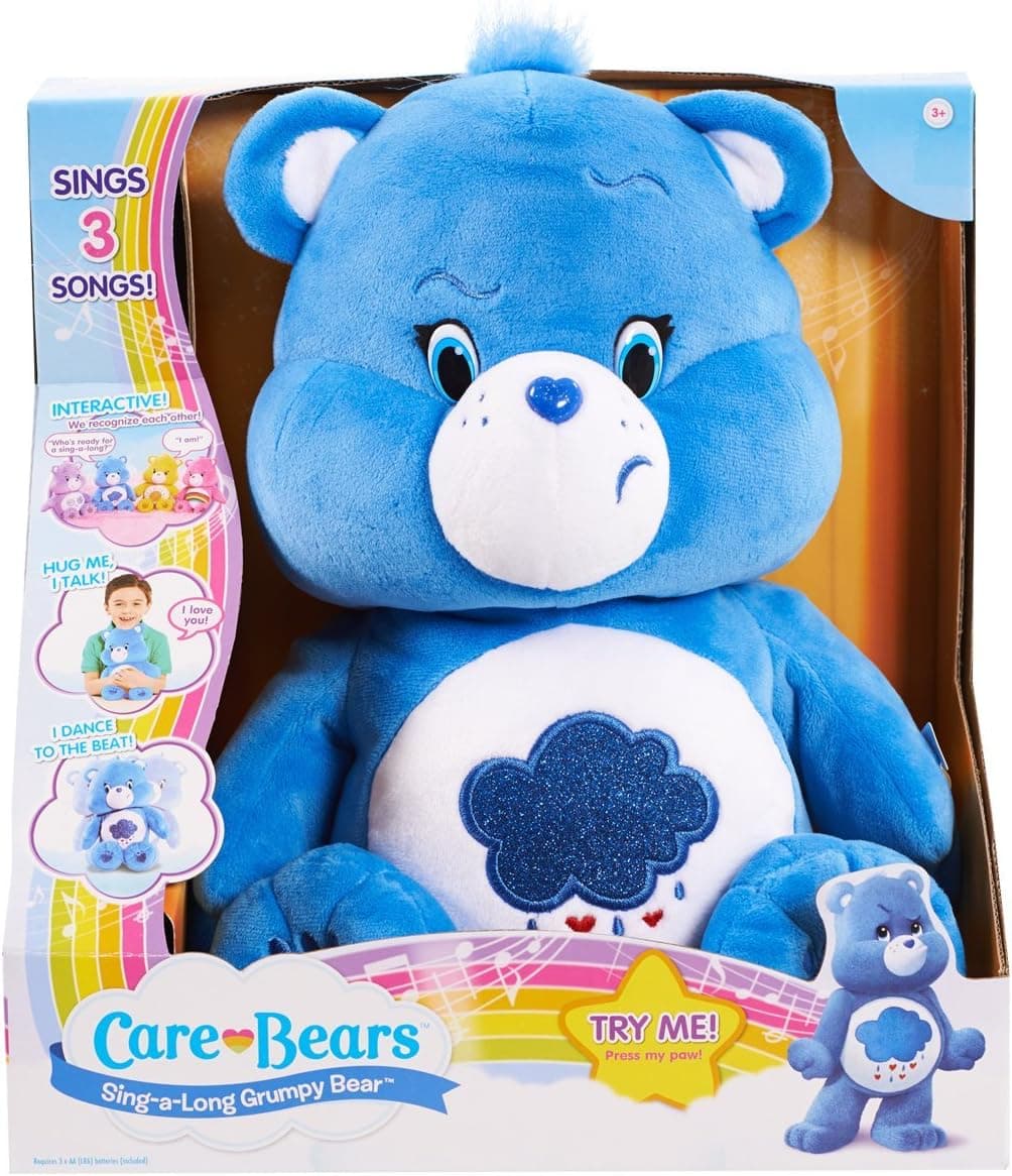 Care Bears Grumpy Sing-a-Long Bear Plush
