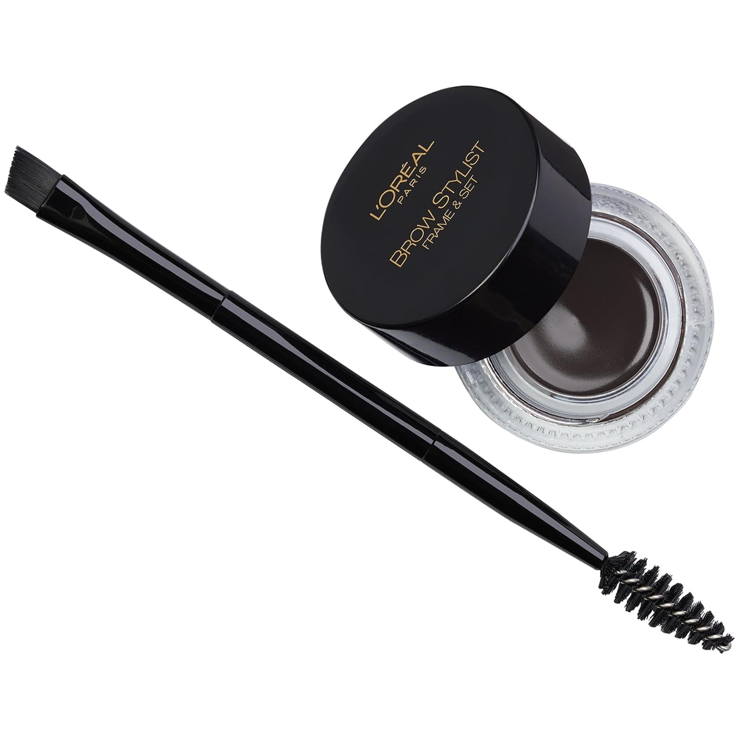 L'Oréal Paris Brow Stylist Frame and Set, Deep Brunette, 0.08 oz.