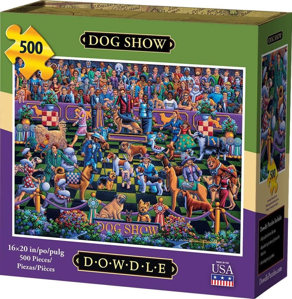 Dowdle Jigsaw Puzzle - Dog Show - 500 Piece