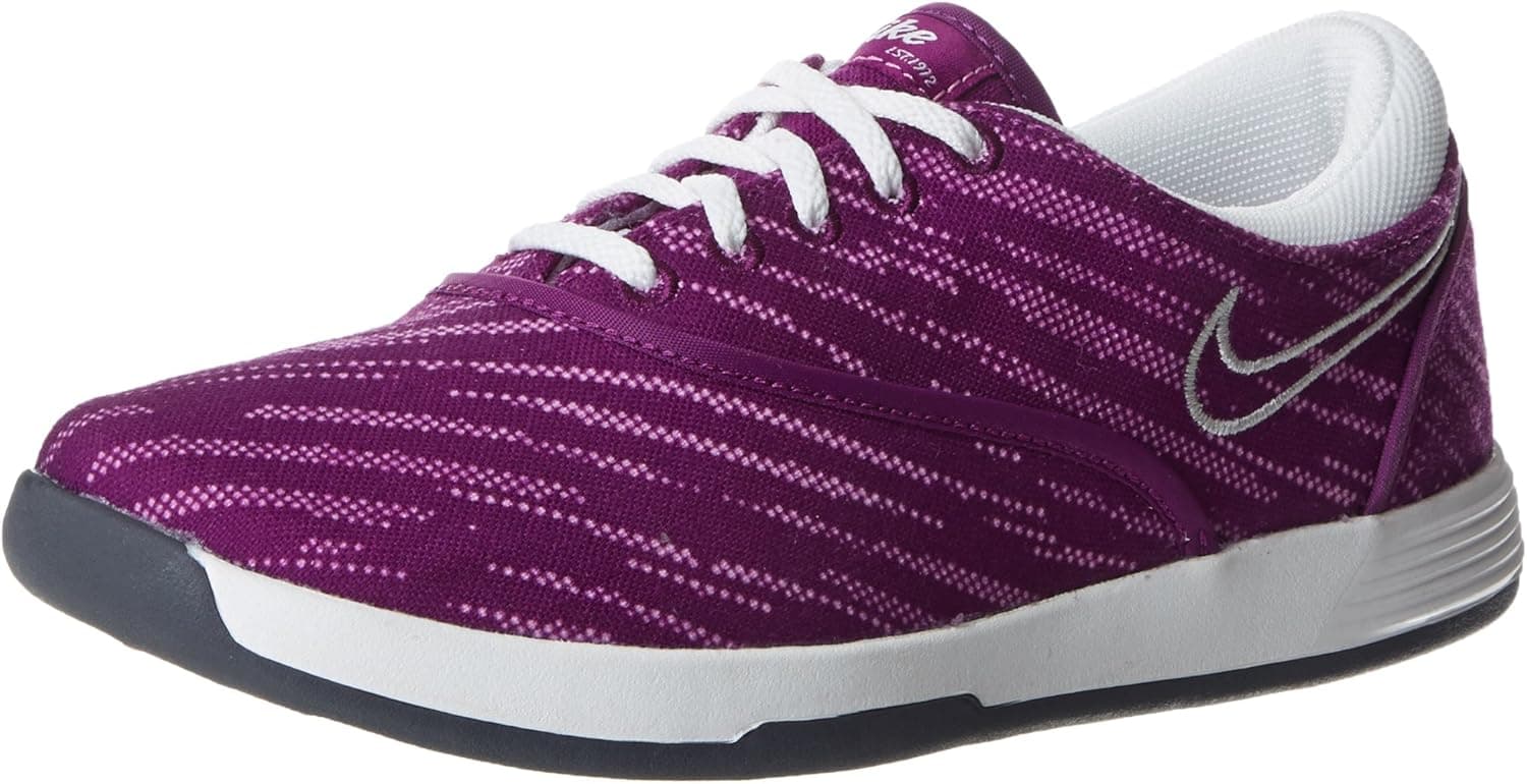 Nike Golf Women's WMNS Nike Lunar Duet Sport-W, Bright Grape/Metallic Silver/Light Arctic Pink, 7.5 M US