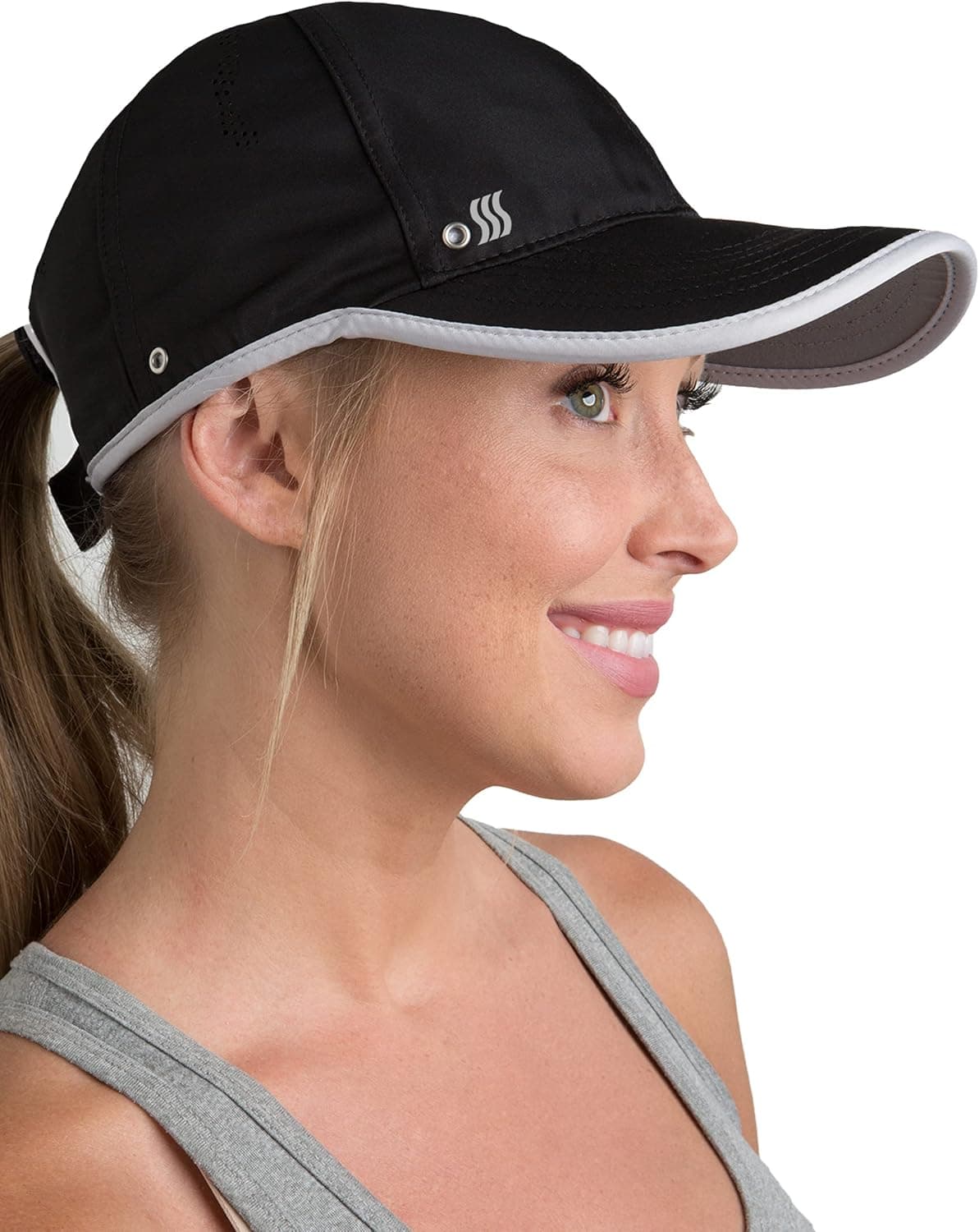 SAAKA Featherlight Sports Hat. Premium Packaging. Lightweight, Quick Drying. Running, Tennis & Golf Cap for Women & Girls