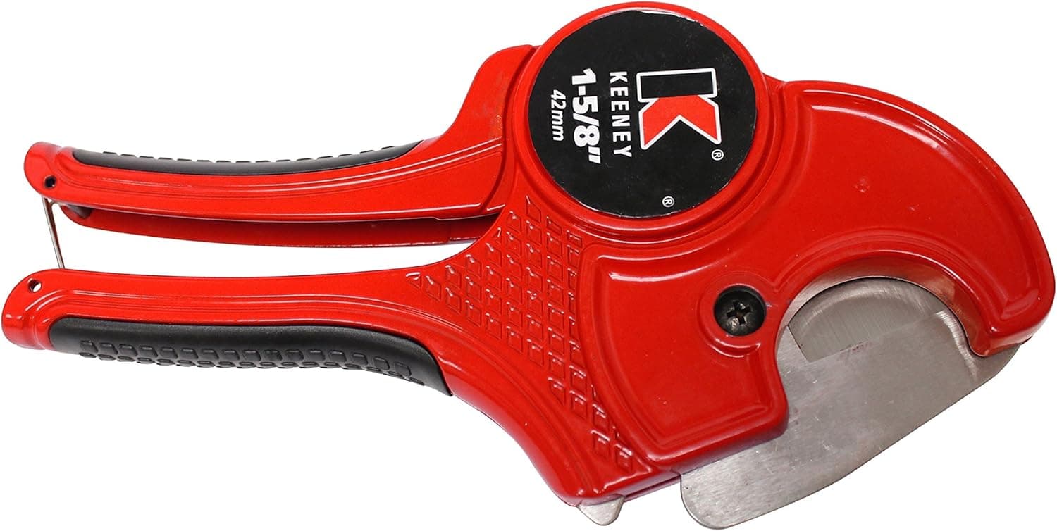 Plumb Pak K840-101 Automatic Pipe Cutter, 1-3/8 in High Carbon Steel Blade, Aluminum Alloy Body