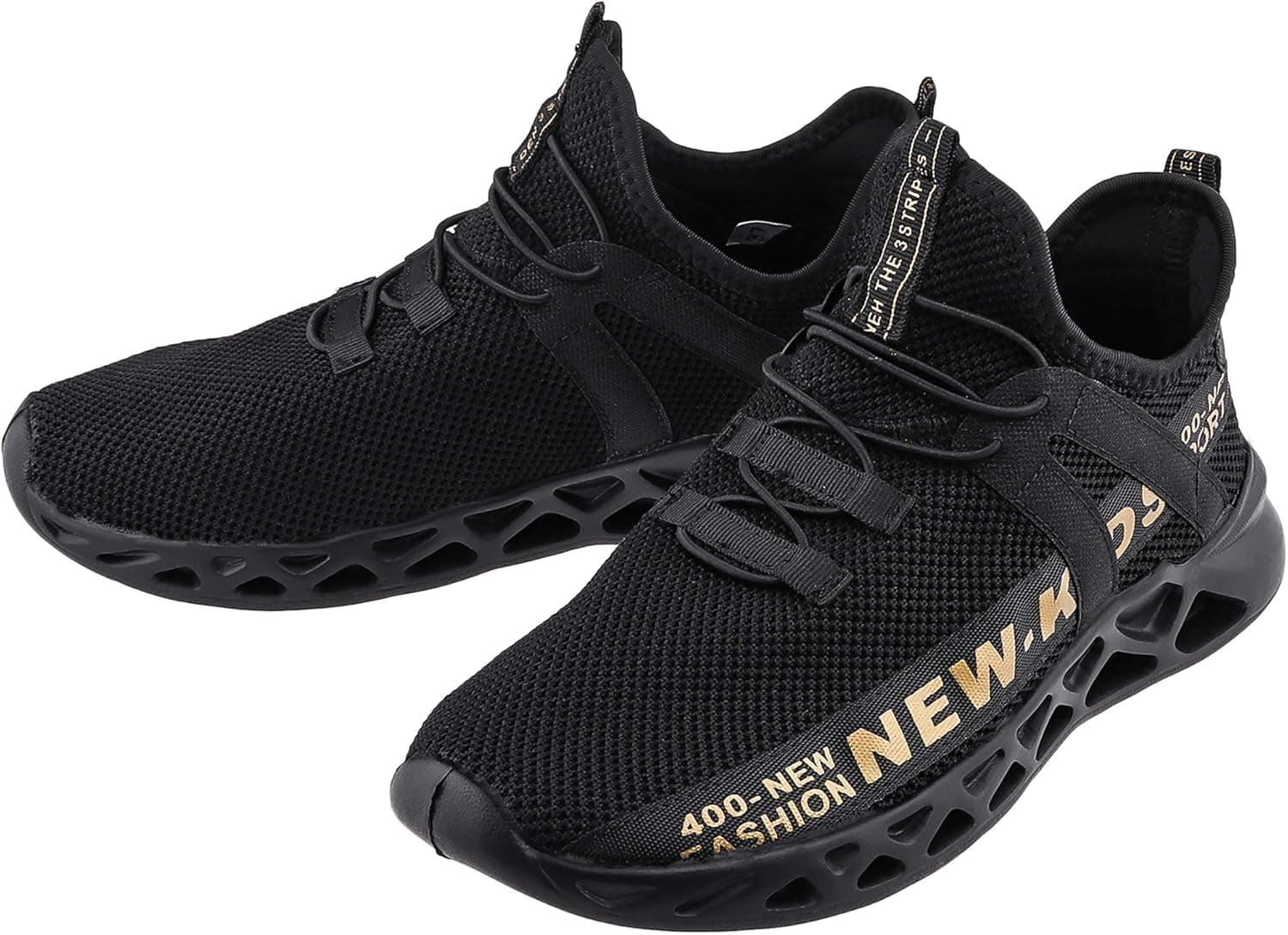 Perfect Meet Sneaker for Boys mesh Athletic Tennis Shoe Breathable Lightweight Slip-on Sports Knit Sock Running Shoes