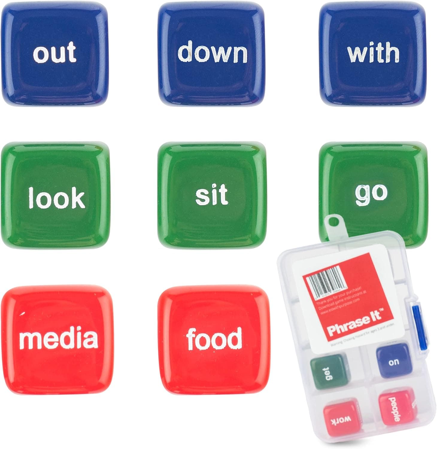 Phrase It ESL English Grammar Dice Game for Teachers and Students