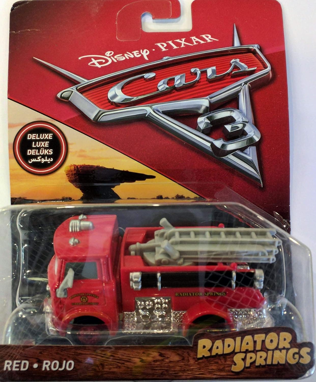 Cars 3 Deluxe Red Die-Cast Vehicle