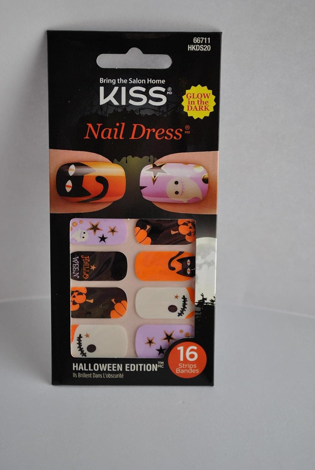 KISS Nail Dress 2016 Halloween - 66711 Spooky