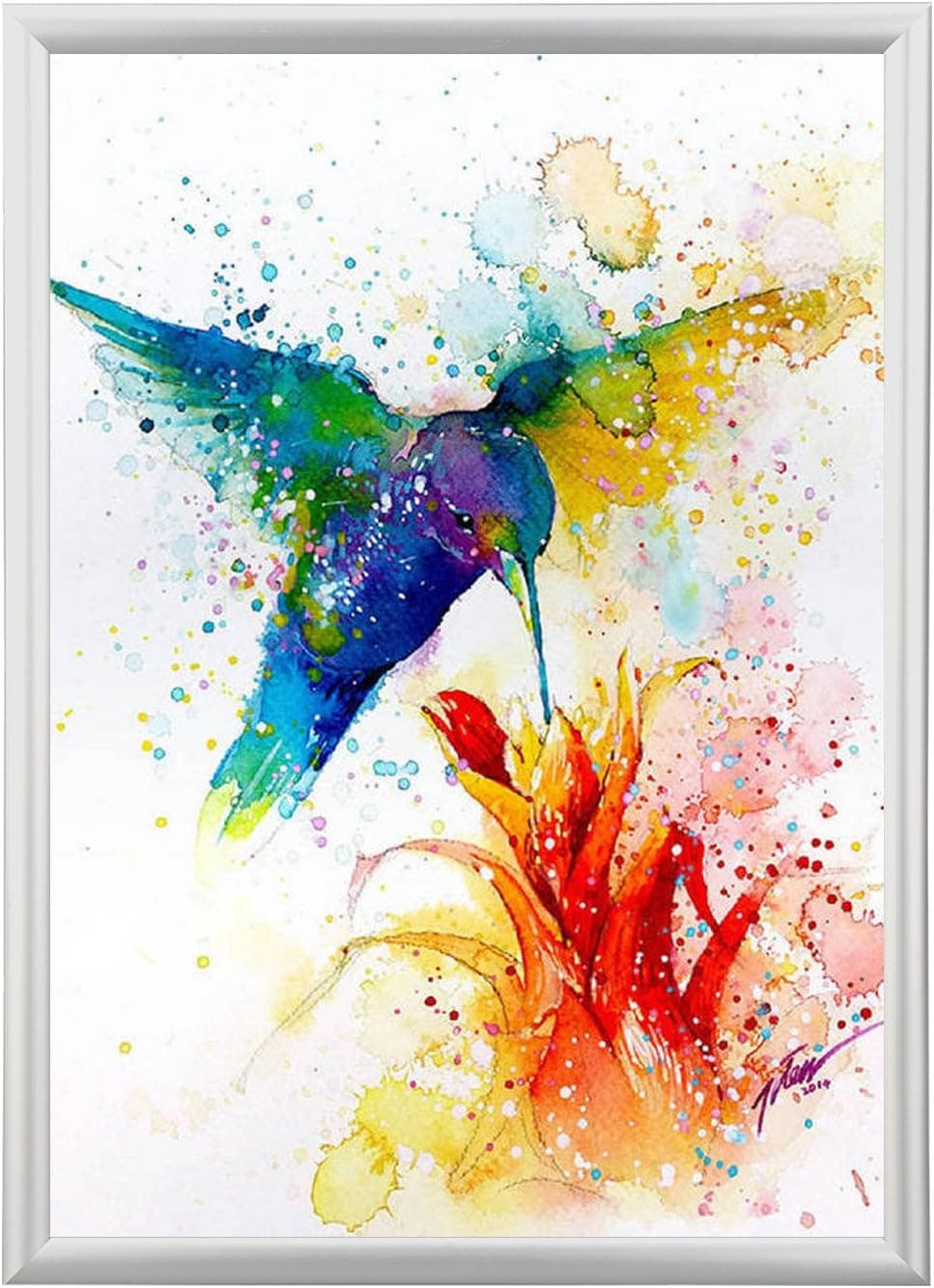 Aluminum Snap Frame, Poster Frame,Color Silver, A2 Sign Frame (16.5"x23.4")